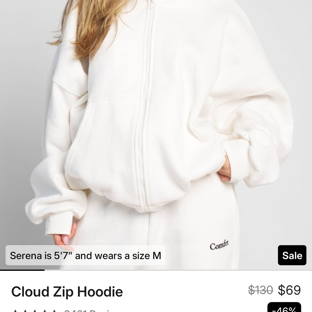 Comfy White Track Pants